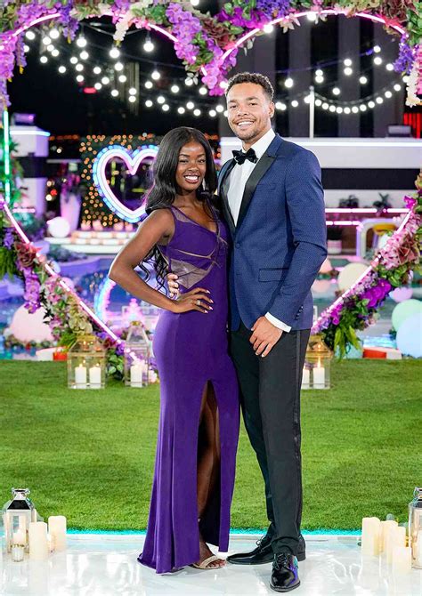 justine and caleb from love island|‘Love Island’ Winners Justine Ndiba, Caleb Corprew Split